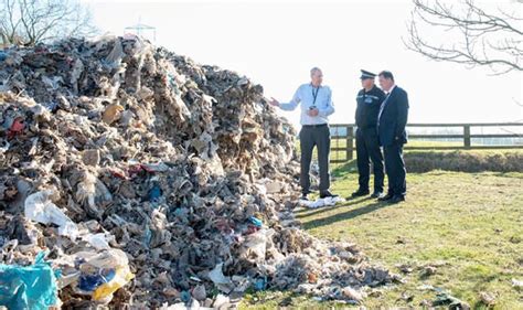 Rubbish Weighing The Same As Eight Elephants Dumped By Fly Tippers Uk