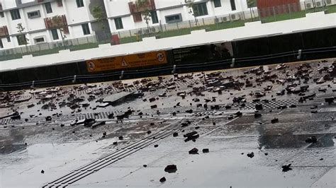 [photos] Kelana Jaya Lrt Station S Roof Comes Crashing