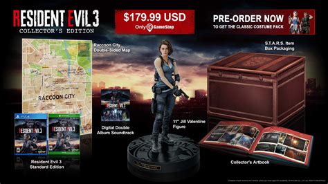 resident evil  collectors edition revealed retails