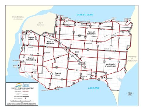 maps county  essex