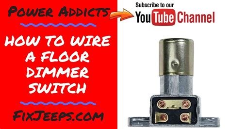 wire  floor mounted dimmer switch great  led light switching youtube