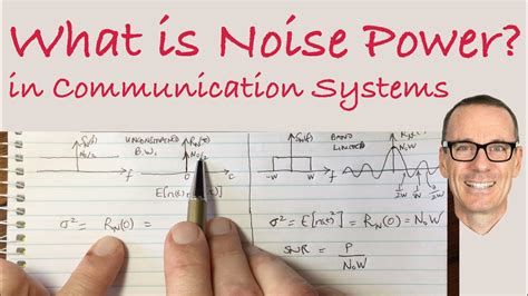 noise power  communication systems youtube