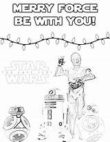 Wars Coloring Star Christmas Jedi Pages Last Droids Holiday Hanukkah Droid Printables Printable Color Getcolorings Bb 9e Print sketch template