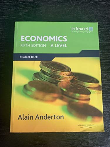level economics  edexcel  anderton alain paperback book
