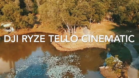 dji ryze tello insane cinematic tiny drone footage youtube