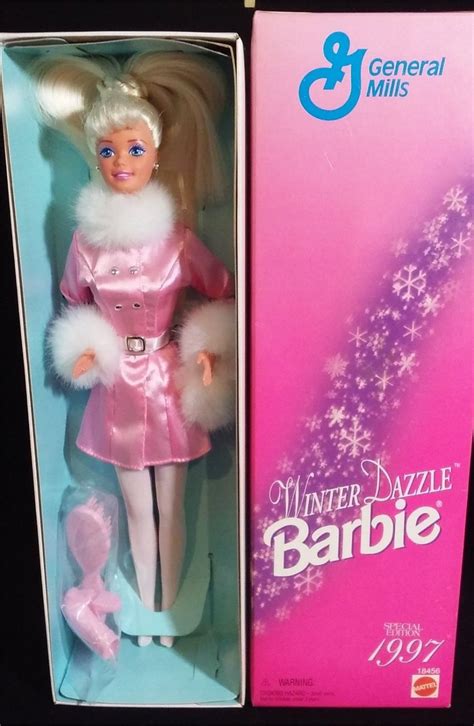 Winter Dazzle Barbie General Mills Special Edition Mattel 1997 Nrfb