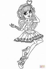 Cupid Coloring Pages Monster High Zombie Printable Dolls Meowlody Shake Supercoloring Categories sketch template