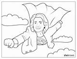 Coloring Obama Michelle Getcolorings Sheet sketch template