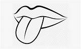 Tongue sketch template