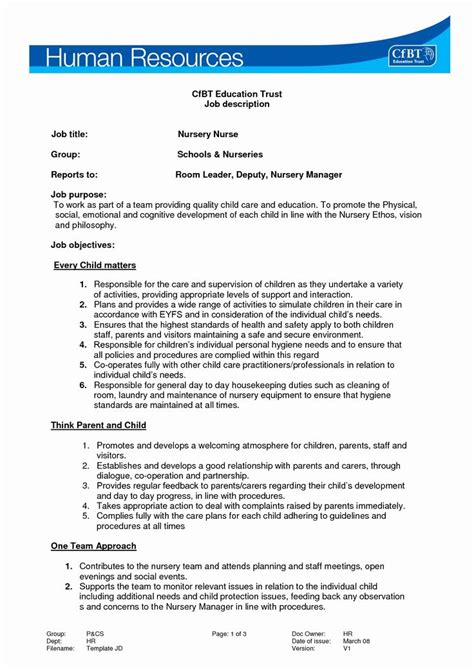 √ 20 Icu Nurse Job Description Resume In 2020 Nurse Job Description