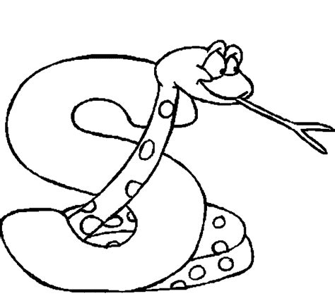 alphabet  coloring page