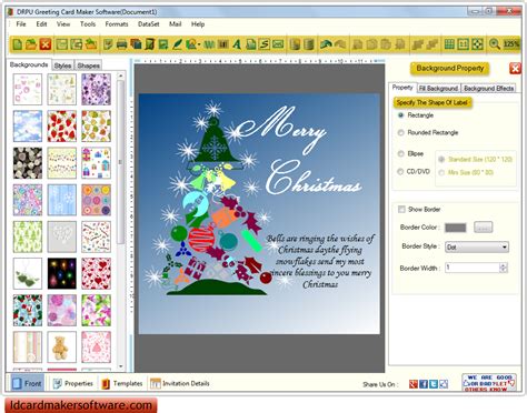greeting card maker software  year christmas festival fun cards designer