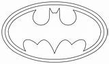 Batman Logo Coloring Outline Drawing Paintingvalley sketch template