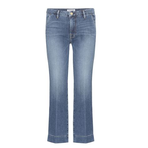 spring denim trends cropped flares are the must have jeans for 2016