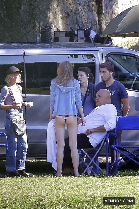 Lily Rose Depp Underwear On Set In France Aznude