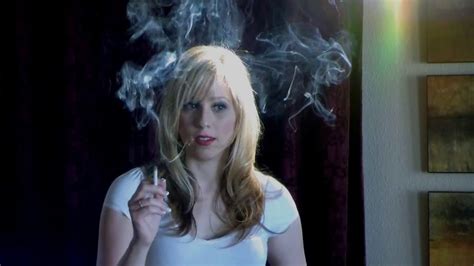 Blonde Model Smoking Youtube