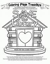 Library Coloring Pages Week Book National Tuesday Kids Color Save Dulemba Colouring Sheets Printables 2010 Print Recognition Develop Ages Creativity sketch template