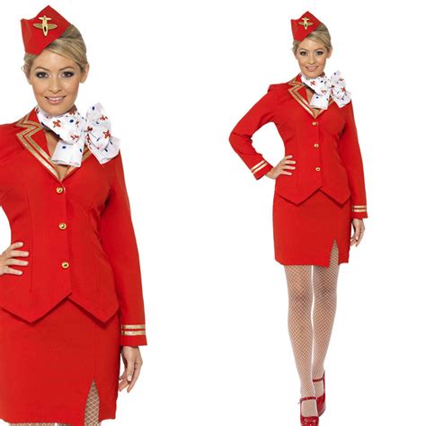 Air Flight Attendant Uniforms Airline Stewardess Outfit