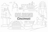 Cincinnati sketch template