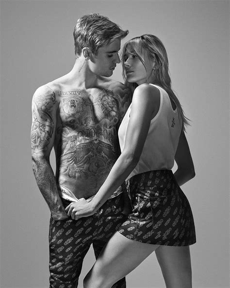 Hailey Baldwin Bieber Sexy For Calvin Klein Campaign 2019