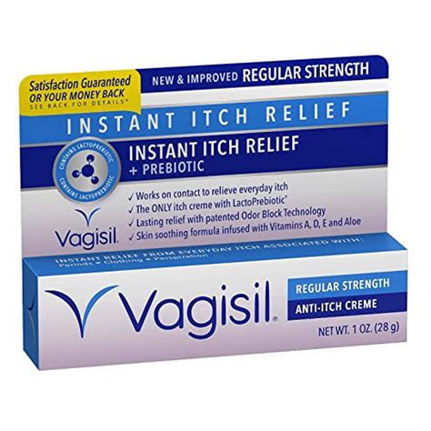 Anti Itch Vaginal Crème Regular Strength 1 Ounce Packaging May Vary