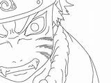 Naruto Coloring Pages Nine Face Fox Angry Tailed Kakashi Tails Drawing Anime Xbox Miley Cyrus Controller Color Colouring Sheets Eyes sketch template