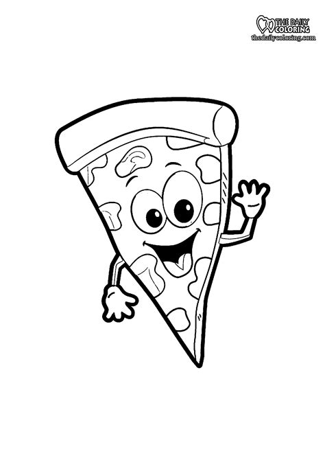 pizza coloring pages   daily coloring