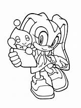 Sonic Coloring Pages Printable Coloring4free Cream Hedgehog Colouring Online Websincloud Activities sketch template