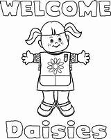 Daisy Scouts Scout Brownie Printable Pfadfinderin Ausmalbilder Coloringhome Oath Attendance Promise Brownies Azcoloring sketch template