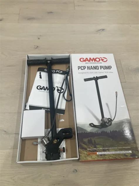 621213554 Gamo Pcp Hand Pump For Pre Charged Pneumatic Air Rifles 97