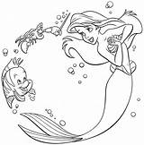 Coloring Pages Princess Ariel Library Clipart sketch template