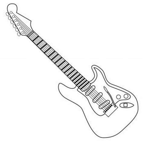 electric guitar drawing    clipartmag