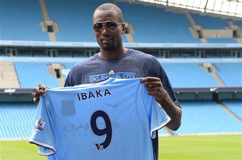 Manchester City Unveil A Giant New No 9 Nba Star Serge Ibaka