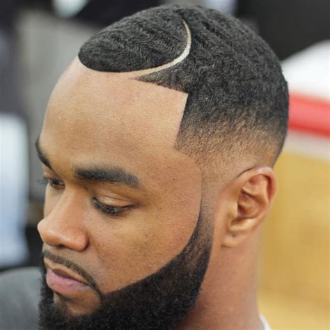 fresh fade haircuts  black men   fashionable designs