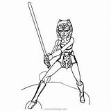 Ahsoka Coloring Tano Pages Animated Xcolorings 1280px 107k Resolution Info Type  Size Jpeg Printable sketch template