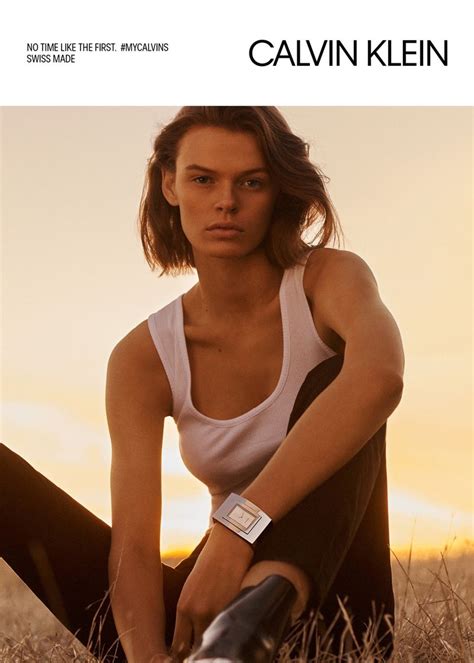 Calvin Klein Watches And Jewelry Campaign Spring Summer 2019