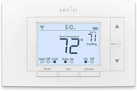 emerson sensi wi fi smart thermostat