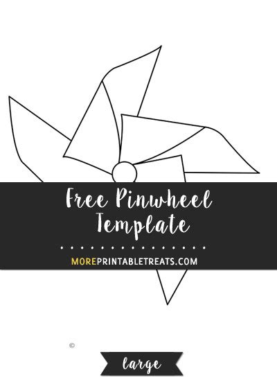 pinwheel template large