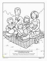 Honor Father Mother Coloring Thy Pages Divyajanani sketch template