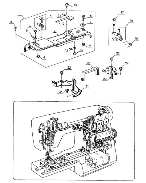 Singer Sewing Machine Wiring Diagram Complete Wiring Schemas