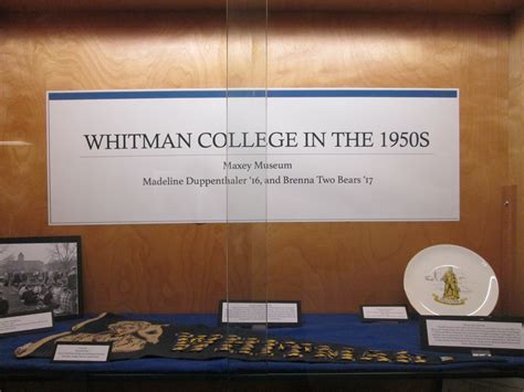 Whitman College In The 1950s Whitman College