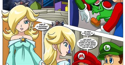 Rosalina And Mario And Luigi Princess Peach And Friends