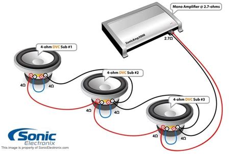 ohm dual voice coil subwoofer wiring diagram fuse box  wiring diagram