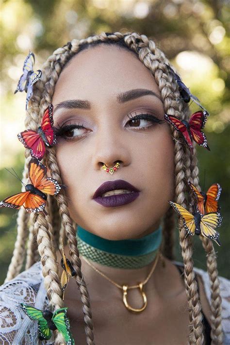 festivalhair in 2020 hair accessories butterfly hair