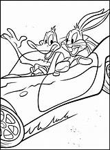 Tunes Looney Fathers Daffy Duffy sketch template
