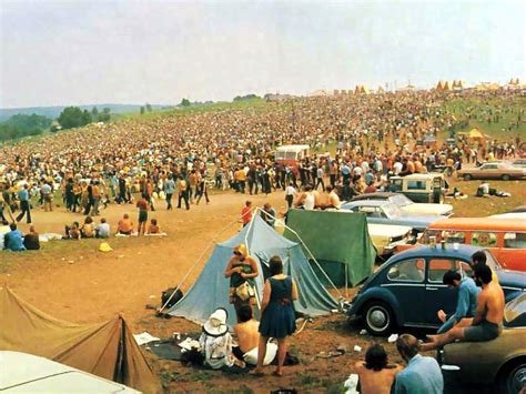46 years ago today 500 000 people descended on a farm for the greatest music festival of all time