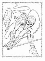 Spider 2099 Getcolorings Spiderm sketch template