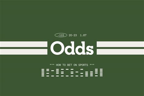 understanding sports betting odds    read   athletic