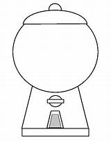 Gumball Machine Activity Articulation Preview sketch template