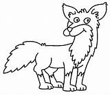 Fox Coloring Pages Color Printable Cartoon Foxes Print Clipart Animals Cliparts Kids Clip Sheet Standing Library Red Caillou Online Gif sketch template